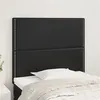 Image de vidaXL Hoofdborden 2 st 100x5x78/88 cm kunstleer zwart3116276