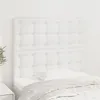 Image de vidaXL Hoofdborden 2 st 100x5x78/88 cm kunstleer wit3116417