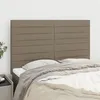 Image de vidaXL Hoofdborden 4 st 72x5x78/88 cm stof taupe3116474