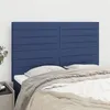 Image de vidaXL Hoofdborden 4 st 72x5x78/88 cm stof blauw3116476