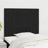 Image de vidaXL Hoofdborden 2 st 80x5x78/88 cm stof zwart3116546
