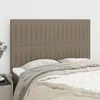 Image de vidaXL Hoofdborden 4 st 72x5x78/88 cm stof taupe3116572