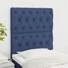 Image de vidaXL Hoofdborden 2 st 80x7x78/88 cm stof blauw3116648