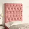 Image de vidaXL Hoofdborden 2 st 80x7x78/88 cm fluweel roze3116703