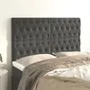 Image de vidaXL Hoofdborden 4 st 72x7x78/88 cm fluweel donkergrijs3116717