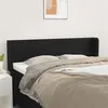 Image de vidaXL Hoofdbord met randen 147x16x78/88 cm kunstleer zwart3118578