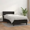Image de vidaXL Boxspring met matras kunstleer zwart 100x200 cm3130703