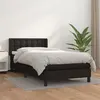 Image de vidaXL Boxspring met matras kunstleer zwart 90x190 cm3130751