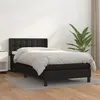 Image de vidaXL Boxspring met matras kunstleer zwart 100x200 cm3130763