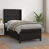 Image de vidaXL Boxspring met matras kunstleer zwart 90x200 cm3132417