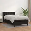 Image de vidaXL Boxspring met matras kunstleer zwart 80x200 cm3127277