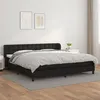 Image de vidaXL Boxspring met matras kunstleer zwart 200x200 cm3127331