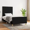 Image de vidaXL Bedframe zonder matras 80x200 cm stof zwart3125011