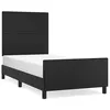 Image de Lit vidaxl 203 x 93 x 118 cm en similicuir de couleur