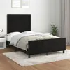Image de vidaXL Bedframe zonder matras 120x200 cm fluweel zwart3125808