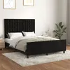 Image de vidaXL Bedframe zonder matras 140x190 cm fluweel zwart3125997