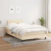 Image de vidaXL Boxspring met matras stof cràmekleurig 120x200 cm3140126
