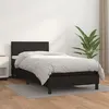 Image de vidaXL Boxspring met matras kunstleer zwart 90x190 cm3140975