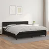 Image de vidaXL Boxspring met matras kunstleer zwart 200x200 cm3141023