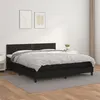 Image de vidaXL Boxspring met matras kunstleer zwart 180x200 cm3141077