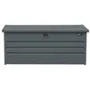 Image de Coffre rangement métal Miles 600L gris