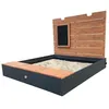 Image de Bac à sable Mandy XL anthracite-marron