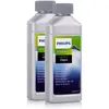 Image de Détartrant machine à café - PHILIPS - CA6700/22 - compatible cafetières Philips & Saeco - x2 bouteilles de 250ml