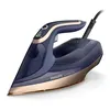Image de Philips Azur 8000 Series DST8050 - Fer à vapeur avec fermeture automatique - semelle : SteamGlide Elite - 3000 Watt - bleu foncé