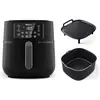 Image de Philips Friteuse à air chaud XXL Connected HD9285/96, Friteuse, Noir