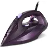 Image de Philips Série 7000 Gar  lygintuvas DST7051/30, 2800W, 50 g/min de vapeur en continu, 250g de vapeur en, Fer à repasser, Violet