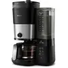 Image de Philips Grind & Brew HD7900/01, Cafetières à filtre, Noir, Argent
