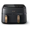 Image de Friteuse sans huile Philips NA352/04 Airfryer 9L noir double panier Accessoires inclus