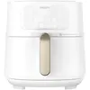 Image de Philips Airfryer HD9285/00, Friteuse, Argent, Blanc
