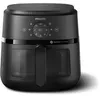 Image de Friteuse sans huile - PHILIPS - NA230/00 - Airfryer Série 2000 6.2L - 13 modes de cuisson - fenêtre de cuisson - 1500W - Noir noir
