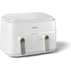 Image de Philips Dual Basket Airfryer NA353/10, Friteuse, Argent, Blanc