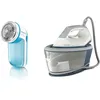 Image de Centrale Vapeur + Rase Peluche - BXA0019/00 - Compact - 6 bars - Effet Pressing 300g/min - Débit vapeur continu 110g/min