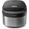 Image de Philips 3000 Series, Cuiseur vapeur + cuiseur à riz, Noir, Argent