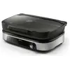 Image de Philips HD6212/90, Machine à panini, Noir, Argent