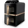 Image de Philips Airfryer Stacked Dual, Friteuse, Gris, Cuivre, Noir