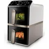 Image de Philips Airfryer Stacked Dual, Friteuse, Gris, Blanc, Cuivre, Beige, Noir, Or