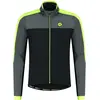 Image de Rogelli, Hommes, Veste de cyclisme, Freeze Winter Fietsjack Heren - Wielrenjack - Zwart, Grijs, Fluor - Maat S (S), Noir, Gris, Multicolore, S