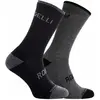 Image de MGA, Unisexe, Chaussettes de sport, Fahrrad (40 - 43), Noir, Gris