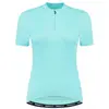 Image de Rogelli, Femmes, Maillot de cyclisme, Maillot Core Femme - Maillot vélo manches courtes - Bleu clair (M), Bleu, M
