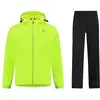Image de Rogelli, Unisexe, Pantalon de cyclisme, Pendler Regenanzug (M), Noir, Jaune