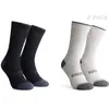 Image de Rogelli, Hommes, Chaussettes de sport, WOOL socks 2-pack blue/gray 40-43 (40 - 43), Argent, Gris
