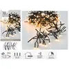 Image de Guirlande lumineuse, LED-Clusterlichterkette Büschel warmweiss, 768 LEDs, sw Kabel, Innen/Aussen, 8,5m (8.50 m)