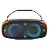 Image de N-Gear Blazooka 830 - Draagbare Bluetooth Speaker - Karaoke Set - Met Microfoon & Verlichting - IPX5 Waterd (6 h), Enceinte Bluetooth, Noir