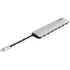 Image de Bluebuilt HUB USB-C / USB-A 3.0 À 7 PORTS (BBBHHHY7IN1) (USB-A, USB-C, 7 ports), Station d’accueil + hub USB, Noir