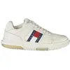 Image de Tommy Hilfiger, Femmes, Baskets, Bianco Leather Women Sneaker, Blanc, (36)