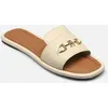 Image de LEATHER HORSEBIT MUL par Tommy Hilfiger Beige 36 Femme